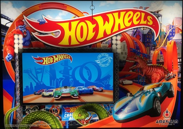 Hot Wheels pinball machine