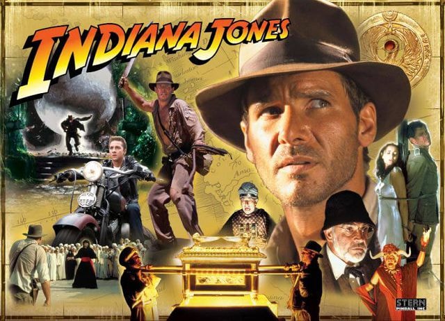 Indiana Jones pinball machine
