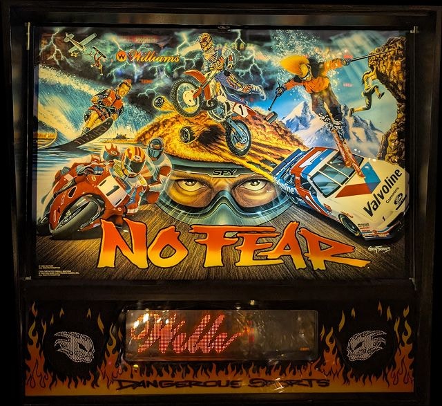 No Fear: Dangerous Sports pinball machine