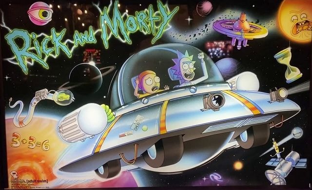 Rick and Morty (SE) pinball machine