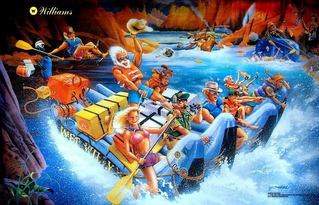 White Water pinball machine